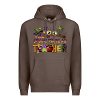 Coffee one spook tacular teacher Premium Hoodie - BarkalooDesign