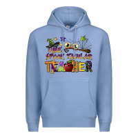 Colony Blue one spook tacular teacher Premium Hoodie - BarkalooDesign