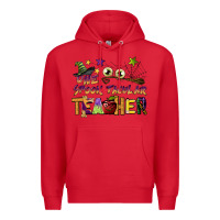 Red one spook tacular teacher Premium Hoodie - BarkalooDesign