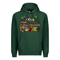 Sports Green one spook tacular teacher Premium Hoodie - BarkalooDesign