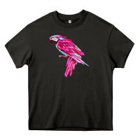 Asphalt pink parrot T-shirts Heavy Core Tee - artisFamous