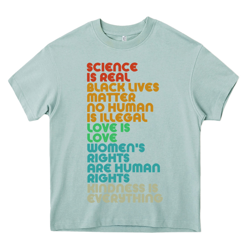 Vintage, Retro Science Is Real, Black Lives Matter Heavy Core Tee by artisFamous | Teevron