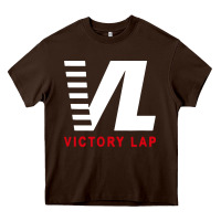 Chocolate Brown vl for victory lap Heavy Core Tee - artisFamous