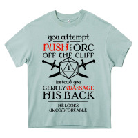 Arona tabletop rpg d20 orc massage critical failure Heavy Core Tee - artisFamous