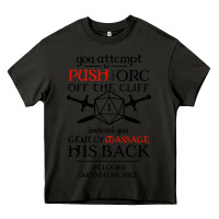 Asphalt tabletop rpg d20 orc massage critical failure Heavy Core Tee - artisFamous