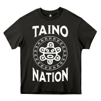 Asphalt white taino nation coqui sun boricua taino Heavy Core Tee - artisFamous