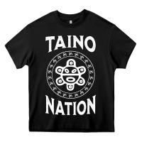 Black white taino nation coqui sun boricua taino Heavy Core Tee - artisFamous
