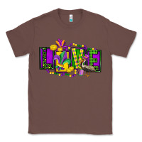 Chestnut mardi gras love Classic Tee - FaDigitalArtStudio