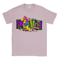 Lilac mardi gras love Classic Tee - FaDigitalArtStudio
