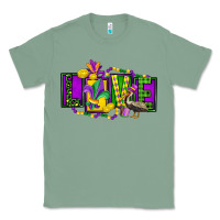 Sage mardi gras love Classic Tee - FaDigitalArtStudio
