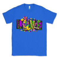 True Royal mardi gras love Classic Tee - FaDigitalArtStudio