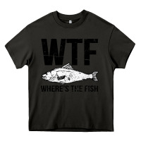 Asphalt wtf where's the fish Heavy Core Tee - artisFamous
