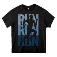 Black Run Running | for Runners Heavy Core Tee - artisFamous