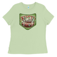 Matcha Christmas Pocket Ladies Tee - CowhideDigitalArt