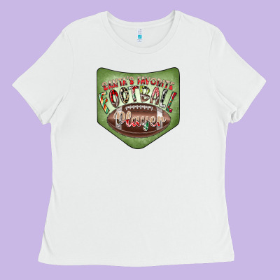 Christmas Pocket Ladies Tee Designed By Cowhidedigitalart