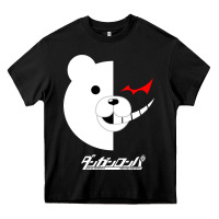 Black dangan ronpa  monokuma Heavy Core Tee - artisFamous