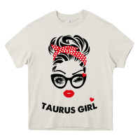 Cream taurus girl Heavy Core Tee - artisFamous