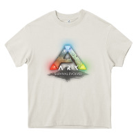 Cream ARK SURVIVAL EVOLVED GAME PLAY Heavy Core Tee - artisFamous