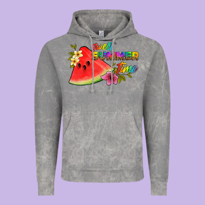 Sweet Summer Time Vintage Hoodie Designed By Artiststas