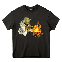 Asphalt Yoda is warming up Heavy Core Tee - artisFamous