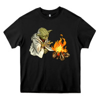 Black Yoda is warming up Heavy Core Tee - artisFamous