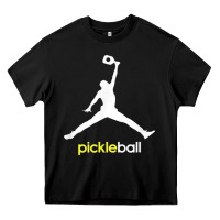 Black funny pickleball Heavy Core Tee - artisFamous