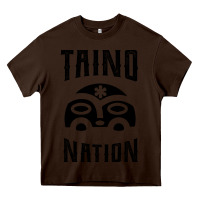Chocolate Brown Taino Nation Gift Puerto Rico Heavy Core Tee - artisFamous