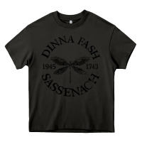 Asphalt dinna fash sassenach Heavy Core Tee - artisFamous