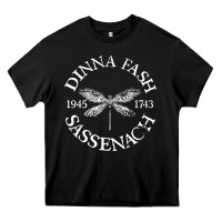 Black dinna fash sassenach Heavy Core Tee - artisFamous