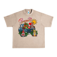 French Oak summer gnomes  truck Urban Heavy Tee - CowhideDigitalArt