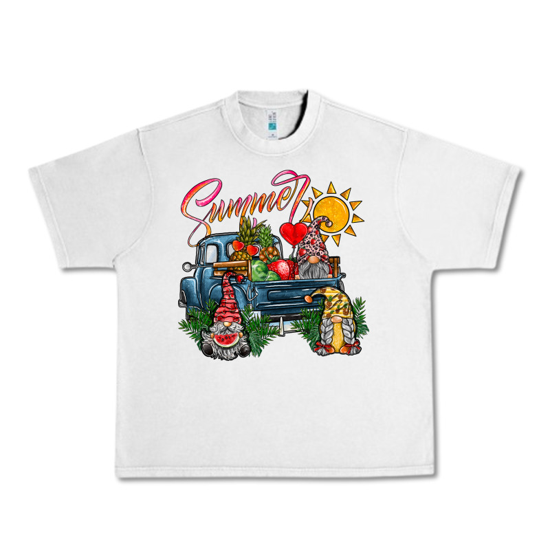 Summer Gnomes  Truck Urban Heavy Tee by CowhideDigitalArt | Teevron