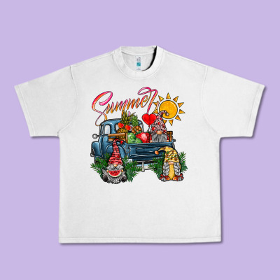 Summer Gnomes  Truck Urban Heavy Tee Designed By Cowhidedigitalart
