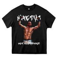 Black NATE DIAZ Heavy Core Tee - artisFamous