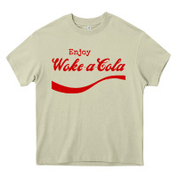 Mossy enjoy woke a cola Heavy Core Tee - artisFamous