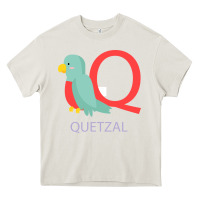 Cream Cute Quetzal Kid's Heavy Core Tee - artisFamous