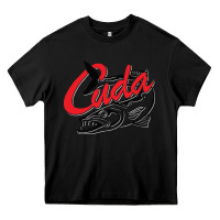 Black bara cuda Heavy Core Tee - artisFamous
