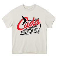 Cream bara cuda Heavy Core Tee - artisFamous
