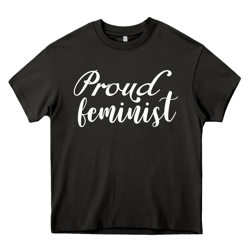 Proud Feminist Heavy Core Tee by artisFamous | Teevron