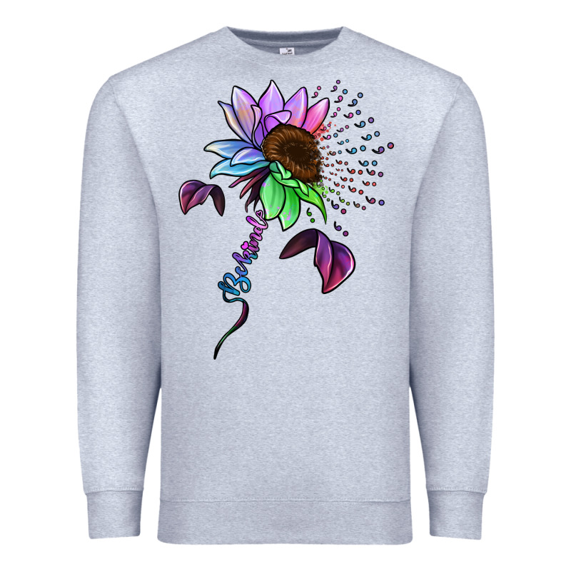 Be Kind Autism Semicolon Premium Sweatshirt by Jasminsmagicworld | Teevron