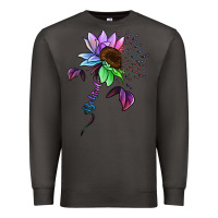 Smoke Be Kind Autism Semicolon Premium Sweatshirt - Jasminsmagicworld