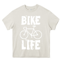 Cream bike life Heavy Core Tee - artisFamous