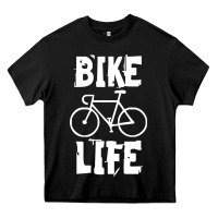 Black bike life Heavy Core Tee - artisFamous
