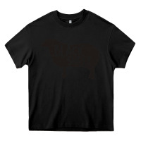 Black black sheep silhouette Heavy Core Tee - artisFamous