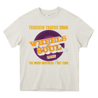 Cream tedeschi truck 1 Heavy Core Tee - artisFamous