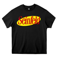 Black new seinfeld Heavy Core Tee - artisFamous