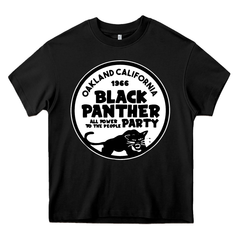 Oakland California 1966 Black Panther Party Heavy Core Tee by artisFamous | Teevron