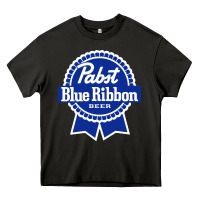 Asphalt pabst blue ribbon Heavy Core Tee - artisFamous