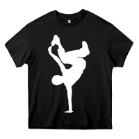 Black breakdancer Heavy Core Tee - artisFamous
