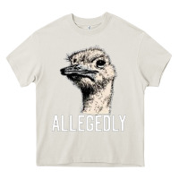 Cream letterkenny allegedly ostrich funny Heavy Core Tee - artisFamous