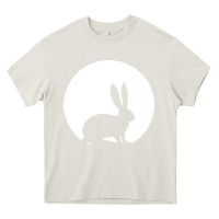 Cream bunny and full moon funny Heavy Core Tee - artisFamous